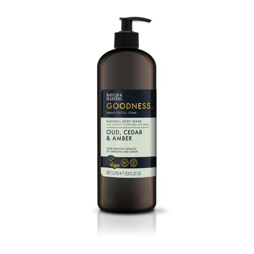 Baylis & Harding Goodness Oud, Cedar & Amber Body Wash