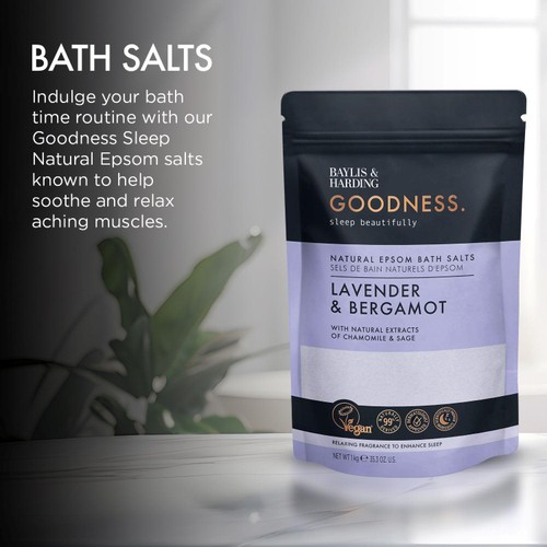 Baylis & Harding Goodness Sleep Epsom Bath Salts Lavender & Bergamot thumbnail 3