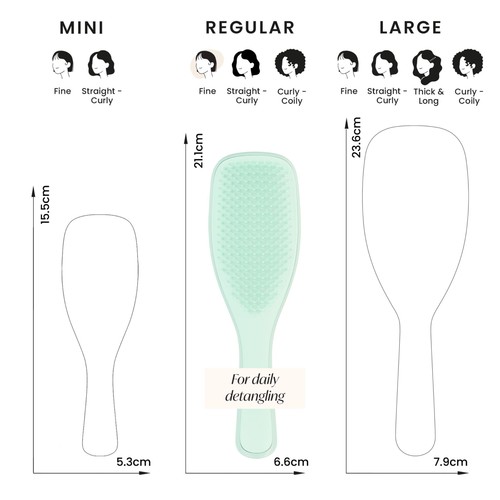 Tangle Teezer Ultimate Detangler Fine & Fragile Jade Lagoon thumbnail 7