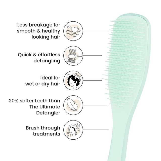 Tangle Teezer Ultimate Detangler Fine & Fragile Jade Lagoon thumbnail 6