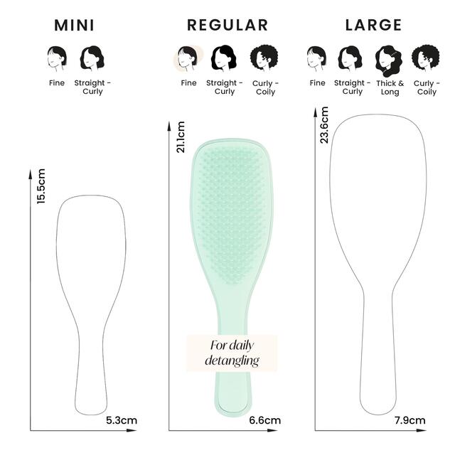 Tangle Teezer Ultimate Detangler Fine & Fragile Jade Lagoon thumbnail 7