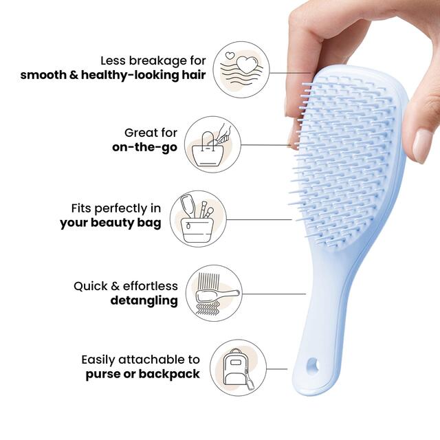 Tangle Teezer Mini Ultimate Detangler Digital Lavender thumbnail 3