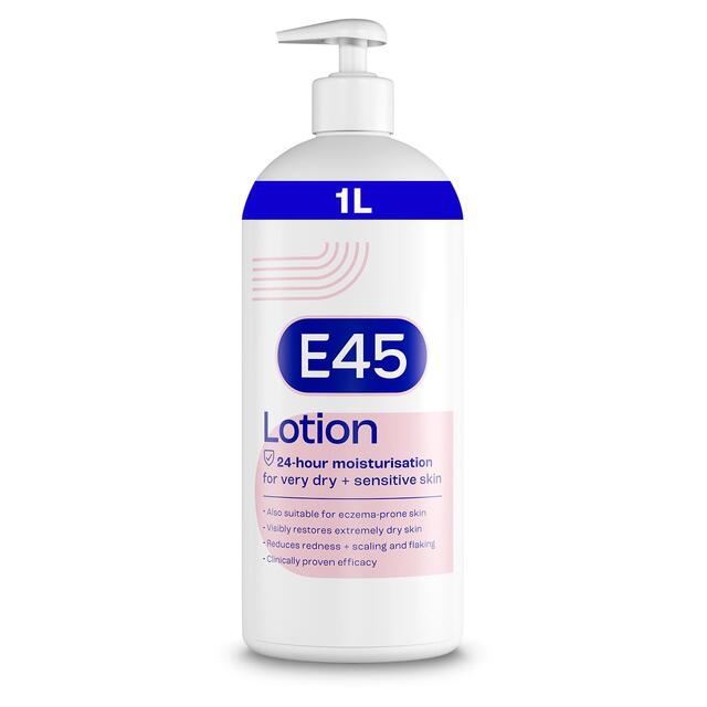 E45 Moisturiser Body Lotion for Dry & Sensitive Skin