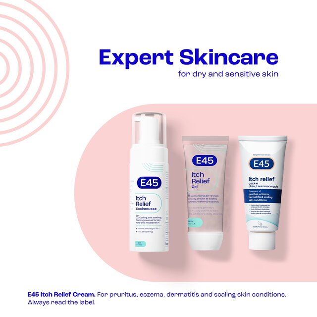 E45 Itch Relief Gel Instantly Soothes Dry, Itchy and Irritated Skin thumbnail 4