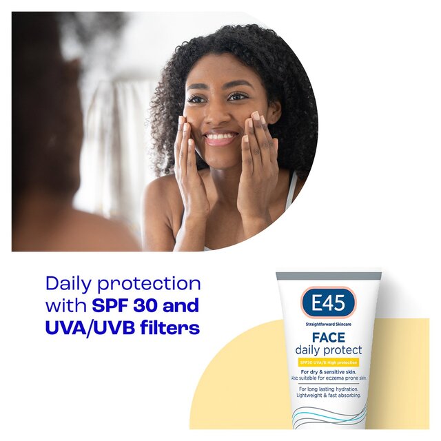 E45 Face Daily Protect Moisturiser Crean SPF30 thumbnail 6