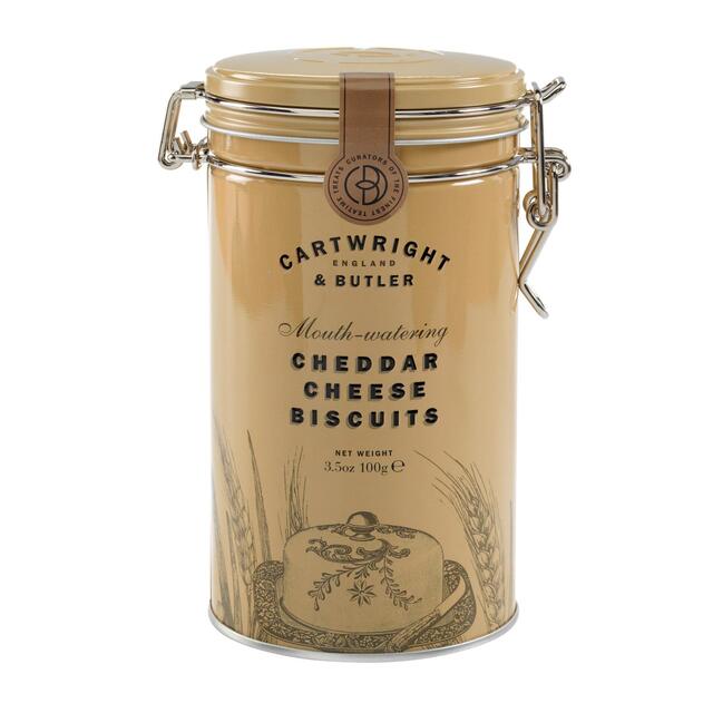 Cartwright & Butler Cheddar Cheese Biscuits in Tin
