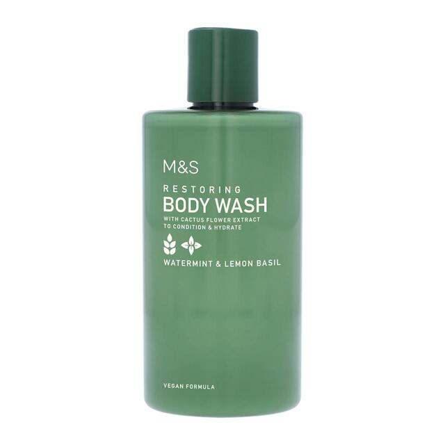M&S Restoring Body Wash Watermint & Lemon Basil thumbnail 2