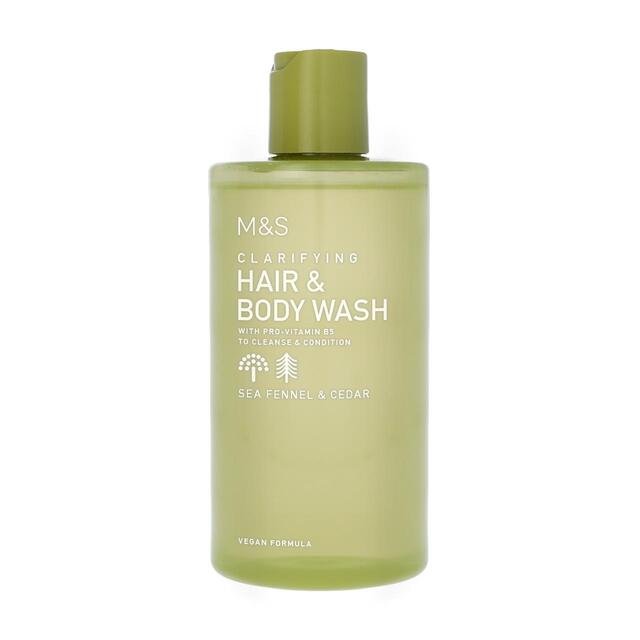 M&S Clarifying Hair & Body Wash Sea Fennel & Cedar thumbnail 2