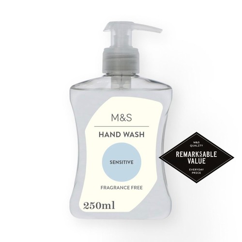 M&S Sensitive Hand Wash Fragrance Free