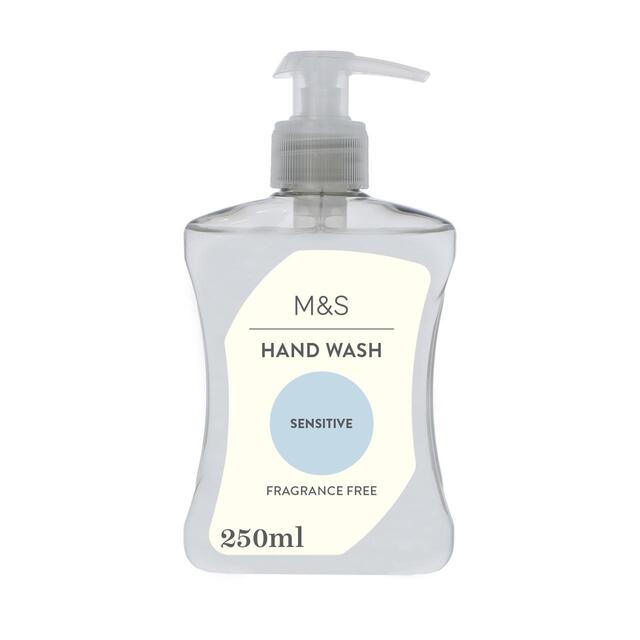 M&S Sensitive Hand Wash Fragrance Free