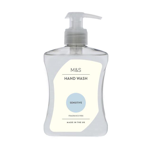 M&S Sensitive Hand Wash Fragrance Free thumbnail 2