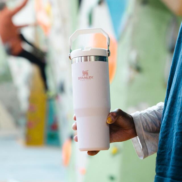 Stanley IceFlow Flip Straw Tumbler 0.89L / 30oz  Rose Quartz thumbnail 2