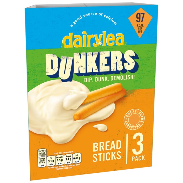 Dairylea Dunkers Breadstick Cheese Snacks thumbnail 2