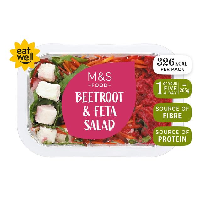 M&S Beetroot & Feta Salad with Mint Dip