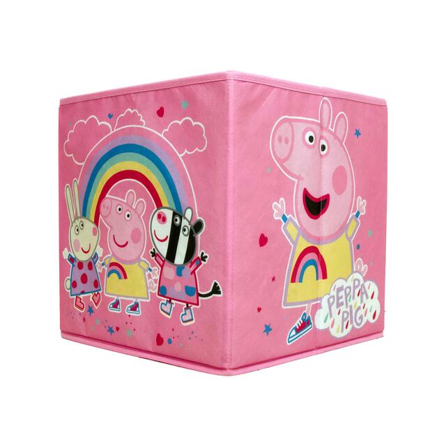 Peppa Pig Large Cube Polyester Storage Boxes