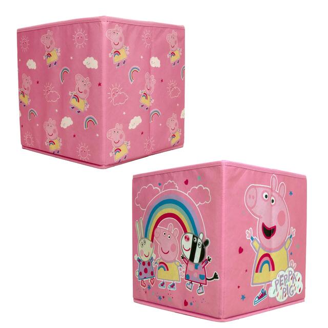 Peppa Pig Large Cube Polyester Storage Boxes thumbnail 3