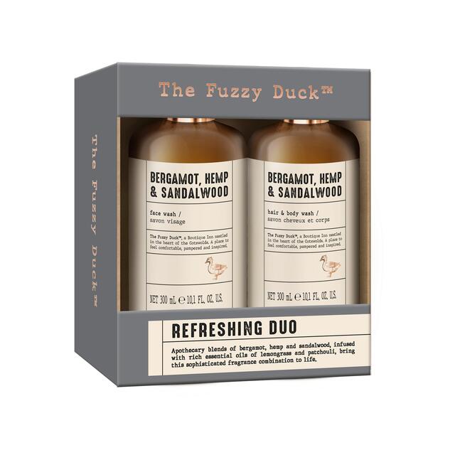 Baylis & Harding Mens Bergamot, Hemp & Sandalwood Refreshing Duo Gift Set thumbnail 2