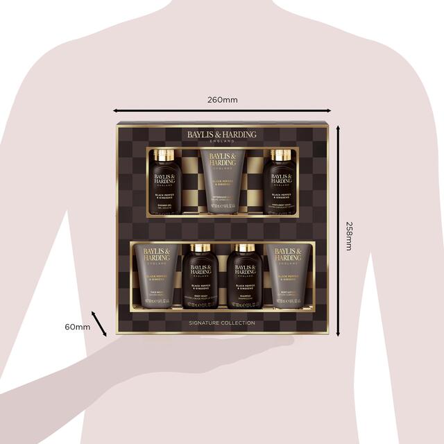 Baylis & Harding Mens Black Pepper & Ginseng Essential Luxuries Gift Set thumbnail 5