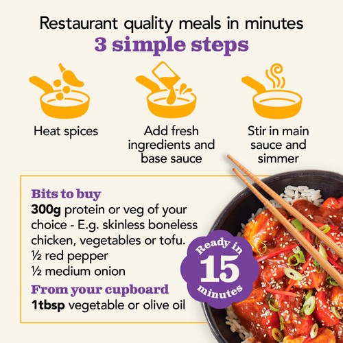 The Spice Tailor Fiery Szechuan Stir Fry Chinese Sauce Kit thumbnail 2