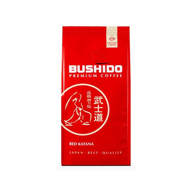 Bushido Red Katana Ground