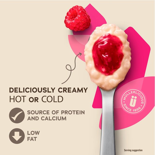 Muller Rice Apple & Raspberry Low Fat Pudding thumbnail 3