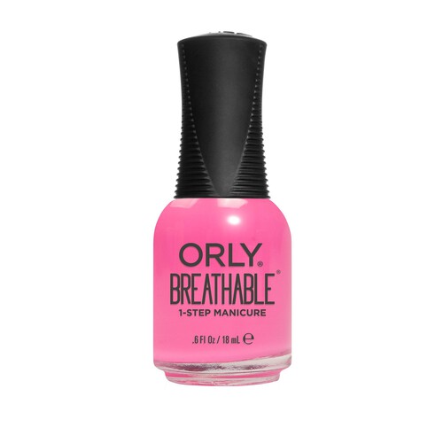 ORLY 4-in-1 BREATHABLEA Treatment Nail Polish - Burst Your Bubblegum thumbnail 3