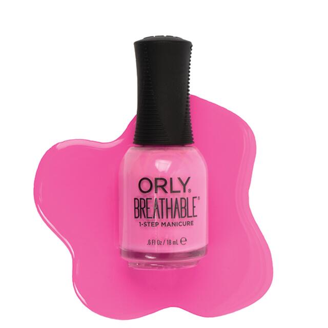 ORLY 4-in-1 BREATHABLEA Treatment Nail Polish - Burst Your Bubblegum