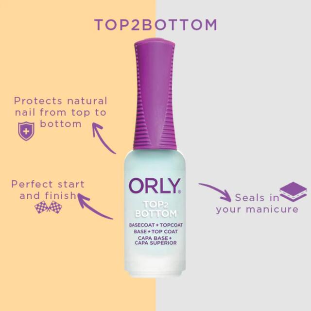 ORLY Top 2 Bottom Basecoat + Topcoat thumbnail 3