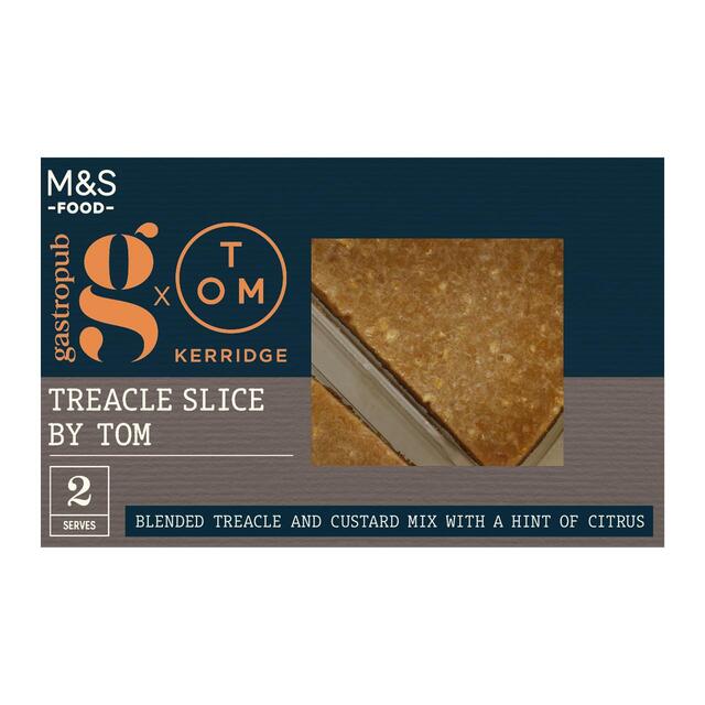 M&S Gastropub Two Treacle Slice Desserts by Tom Kerridge