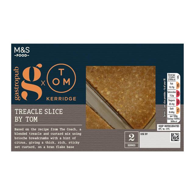 M&S Gastropub Two Treacle Slice Desserts by Tom Kerridge thumbnail 2