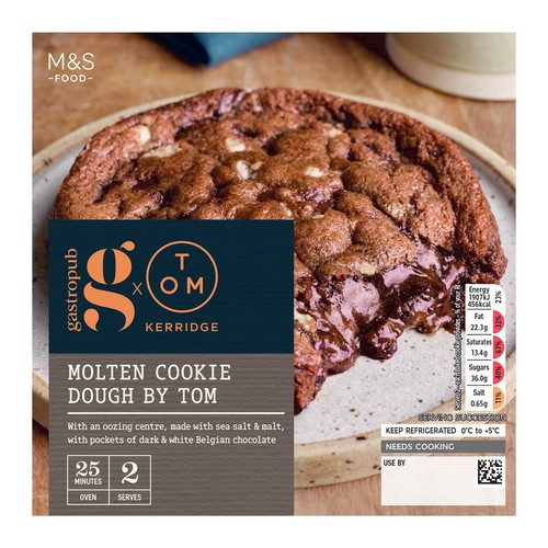 M&S Gastropub Chocolate Cookie Dough Dessert for Two by Tom Kerridge thumbnail 4