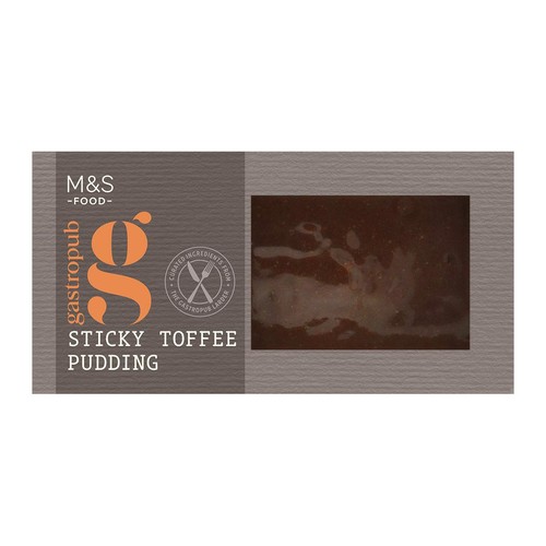 M&S Gastropub Sticky Toffee Pudding Dessert for Two