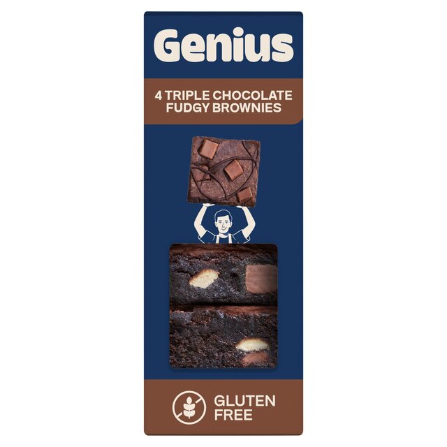 Genius Deliciously Gluten Free Fudge Brownies