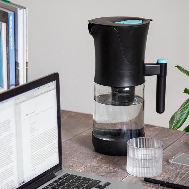 Phox Water V2 2.2L Glass Water Filter Jug & 3 Month Clean Filter Pack thumbnail 5