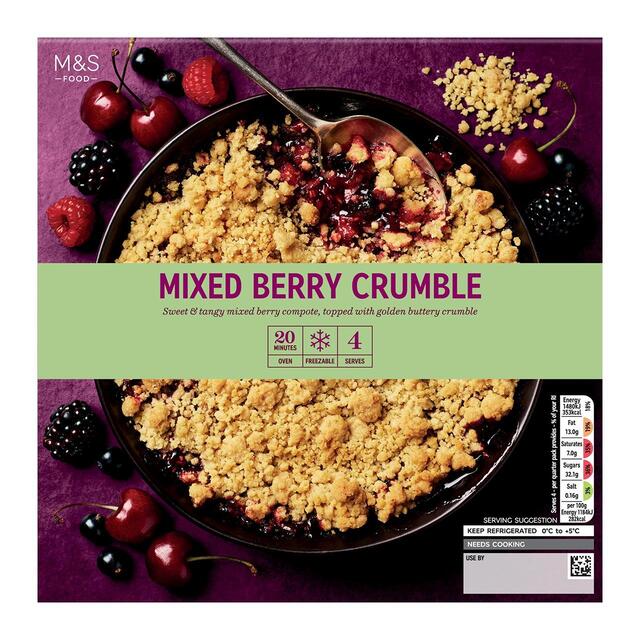 M&S Mixed Berry Crumble thumbnail 2