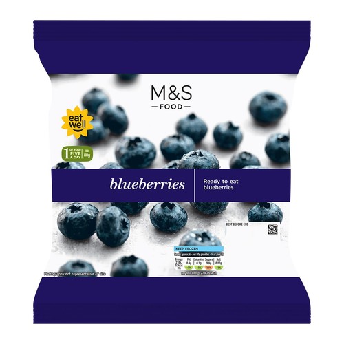 M&S Blueberries Frozen thumbnail 2