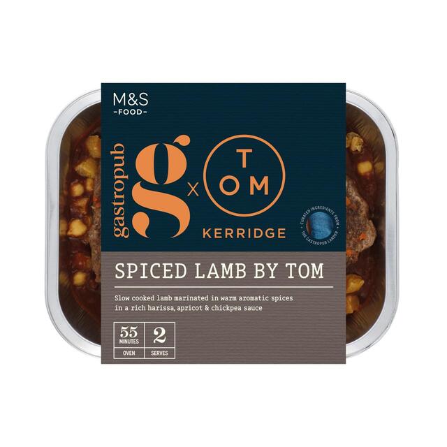 M&S Gastropub Spiced Lamb Leg Steaks Main for Two by Tom Kerridge