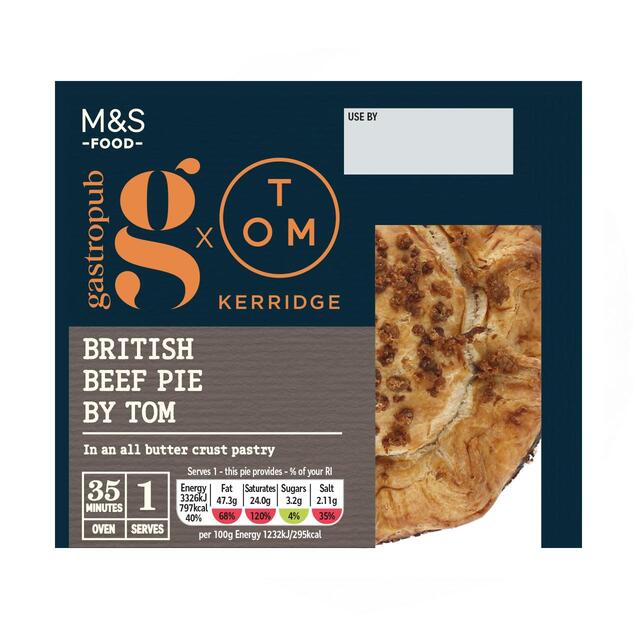 M&S Gastropub Dry Aged Beef Pie for One by Tom Kerridge thumbnail 2