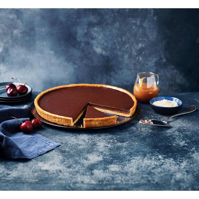 M&S Collection Chocolate & Sea Salt Caramel Tart Frozen thumbnail 3