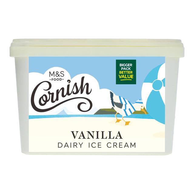 M&S Cornish Vanilla Ice Cream