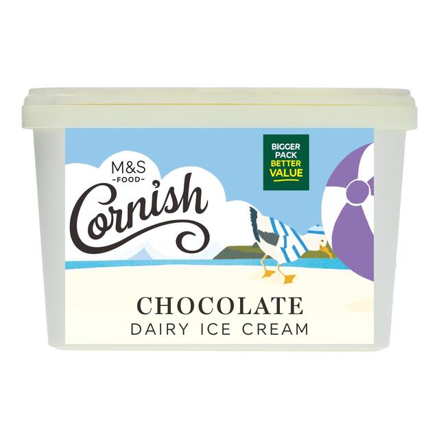 M&S Cornish Chocolate Ice Cream
