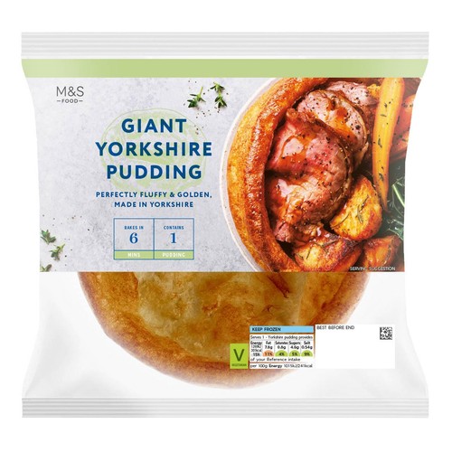 M&S Giant Yorkshire Pudding Frozen