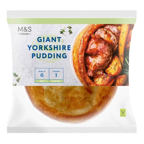 M&S Giant Yorkshire Pudding Frozen thumbnail 2