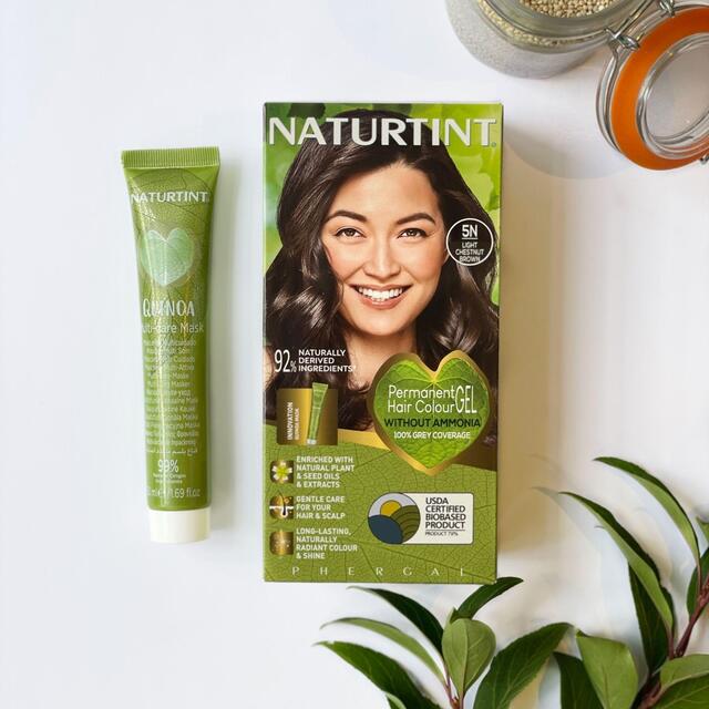 Naturtint Permanent Hair Colour Gel 5N Light Chestnut Brown thumbnail 7