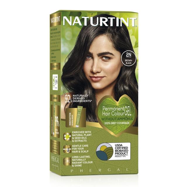 Naturtint Permanent Hair Colour Gel 2N Brown-Black