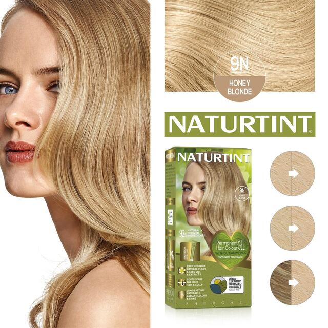 Naturtint Permanent Hair Colour Gel 9N Honey Blonde thumbnail 5
