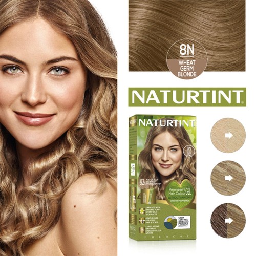 Naturtint Permanent Hair Colour Gel 8N Wheat Germ Blonde thumbnail 3