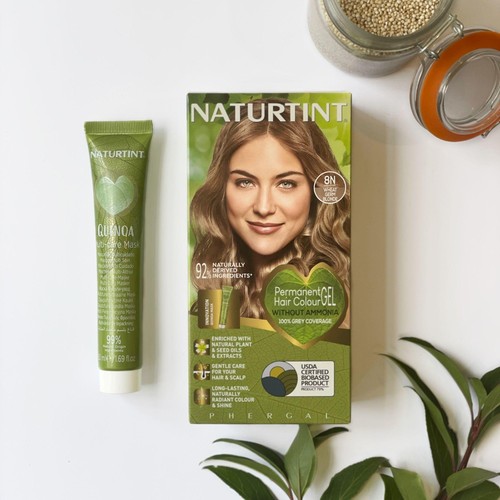 Naturtint Permanent Hair Colour Gel 8N Wheat Germ Blonde thumbnail 4