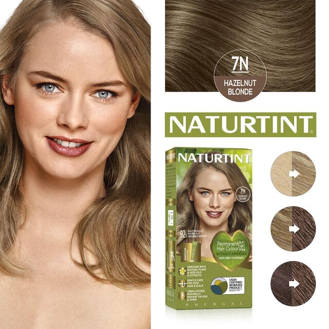 Naturtint Permanent Hair Colour Gel 7N Hazelnut Blonde thumbnail 4