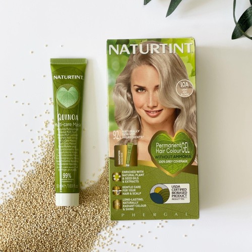 Naturtint Permanent Hair Colour Gel 10A Light Ash Blonde thumbnail 4